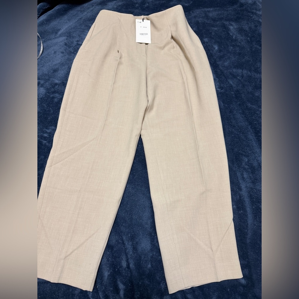 ZARA HIGH-WAISTED PANTS